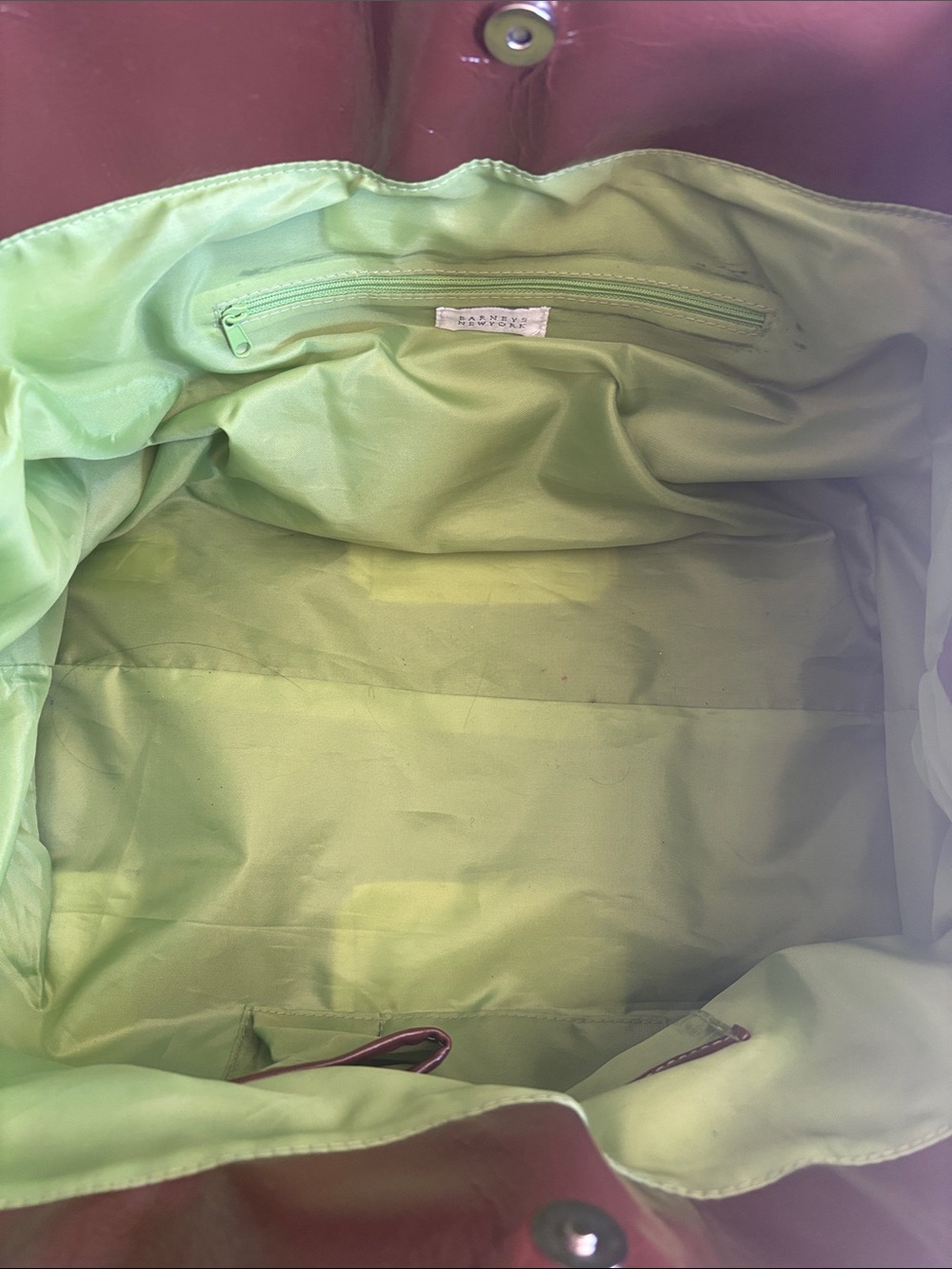 Vintage Barneys New York Canvas Weekend Tote Bag - Picture 6 of 10